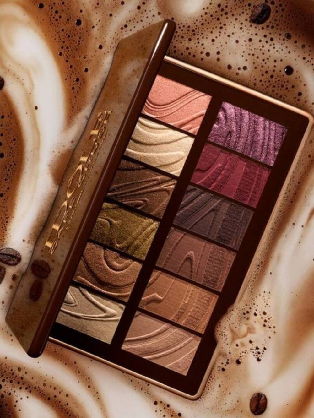 BNIB Lancome Café Crush eyeshadow Palette nude neutral eye shadow